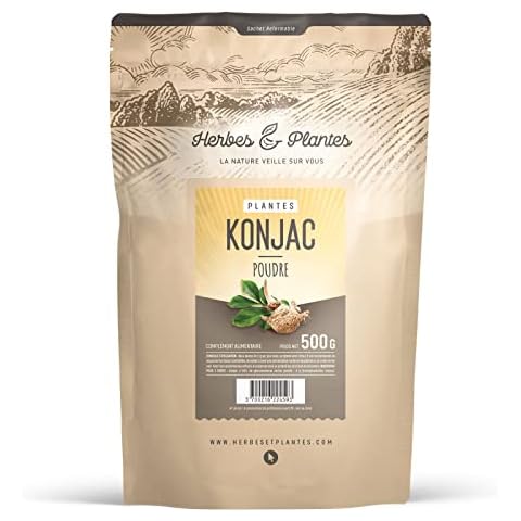 Poudre de konjac 500 g - 123gelules Cover