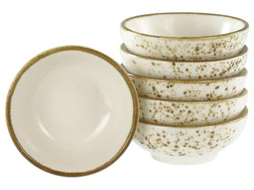 Creatable, 24656 Série Nature Collection Creme Service de table 6 pièces pour 6 personnes en grès Passe au lave-vaisselle et au micro-ondes Production de qualité