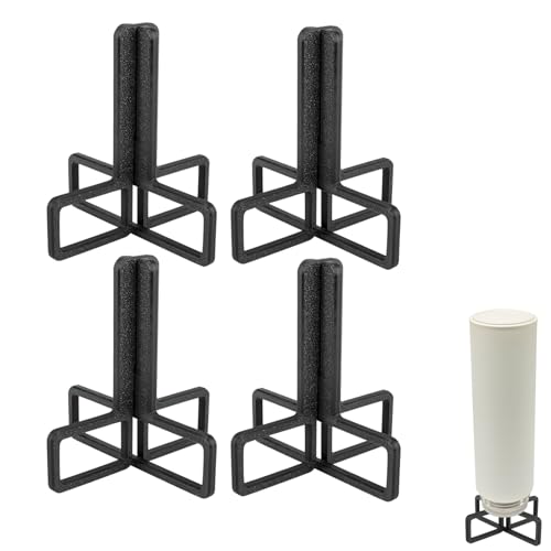 YANJIY 4 Pezzi Scolabottiglie per Borracce, Scola Bottiglie Da Lavandino, Scola Borracce, Universale Scolabiberon, per Bottiglie, Tazze e Biberon Con Diametro Del Collo Superiore a 2,5 cm