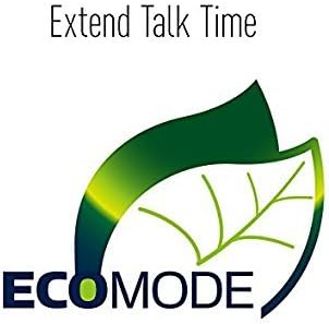 ECO MODE logo with a leaf, indicating power saving functionality.