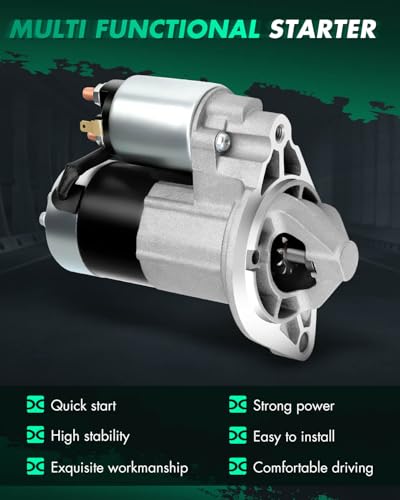 Image of SCITOO Motor Starter for 17879N Starters Fit for Jeep for Grand Cherokee 2003-2004, for Jeep for TJ 2003-2006, for Jeep for Wrangler 2003-2006