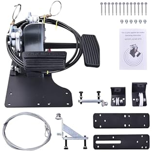 [Dual Control Pedal System]: Placement of vehicle: passenger side. Come with both brake and gas pedal on the passenger side, this dual control system provides instructors or assistants full control of the vehicle, ensuring safe and effective training...