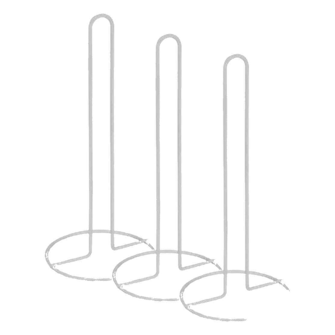 Portarollos de cocina   Metaltex Rolly          : organiza tu hogar con este pack de 3 unidades blanco