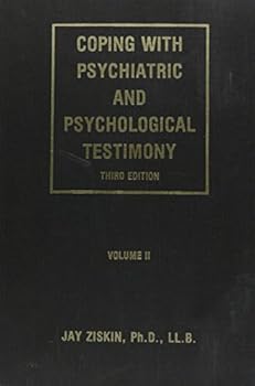 Hardcover Coping with Psychiatric and Psychological Testimony, Vol. 2 Book