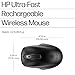 HP 510 Ultra-Fast Rechargeable Wireless Mouse, 2D Scroll Wheel, Battery-Free, 3-Minutes of Charge, Ambidextrous Design, 9C2F6AA