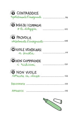 DOP disturbo oppositivo provocatorio. Cosa fare (e non). Guida rapida per insegnanti. Scuola secondaria di primo e di secondo grado - 6
