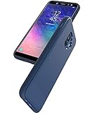 Galaxy A6 Case, Galaxy A6 2018 Case,Asmart Resilient Shock Absorption Samsung Galaxy A6 2018 Case Slim TPU Bumper Cover Flexible Protective Phone Case for Samsung Galaxy A6 2018 (Blue)