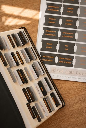 Onglets de la Bible haut de gamme avec feuille de cuivre