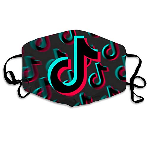 NNGQ T-ik T-ok Unisex cómodo ajustable patrón divertido personalidad decoraciones faciales