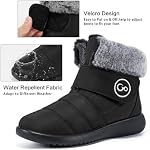 Women Snow Boots 2026 Winter Shoes with Fur Lined Warm Boots for Women Waterproof Booties Anti Slip Shoes