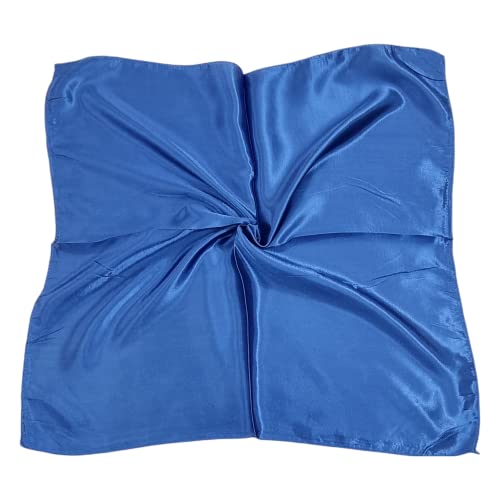 Foulard carré en satin de soie brillant Cover