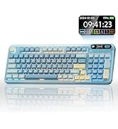Amazon.com: KZZI Z98 Creamy Keyboard, 94 Keys Wireless Keyboard