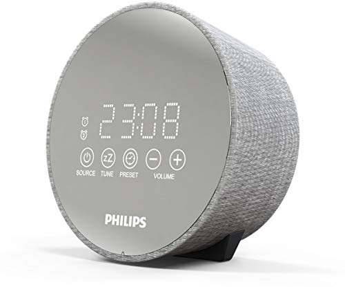Radio-Réveil Philips TADR402/12 – FM LED Double Alarme Luminosité Réglable - vue 2