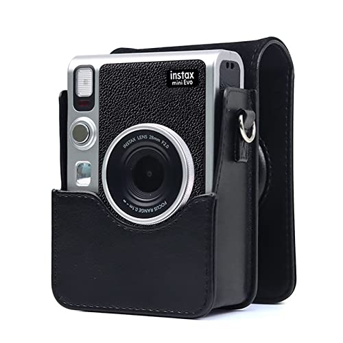 Schutzhülle für Fujifilm instax Mini EVO Sofortbildkamera (Schwarz) Cover