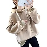 [エンプティオ] プルオーバー パーカー ストリート系 ストリート トップス レディース トレーナー アメカジ アウトドア ダンス 原宿系 ボア オーバー オーバーサイズ ビッグシルエット ビックシルエット ボリューム袖 ユッタリ ブカブカ 裏起毛 起毛 フード フード付き スウェット モコモコ ルームウェア 丈長め アウター 部屋着 チュニック チュニック丈 ライン アッタカ (2XL) グレー