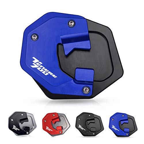 Motorcycle Side Stand Kickstand Enlarge Compatible with Tenere 700 XTZ 700 T7 2019-2023 Black XTZ690 Tenere 2019-2021 Tenere 700 Rally 2020-2023 Tenere 700 World Raid 2022-2023