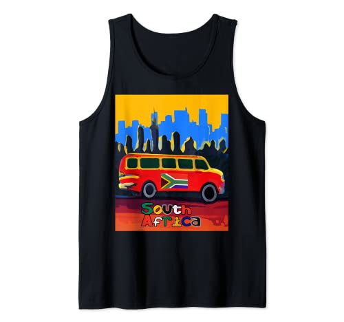 Scenes of South Africa (#01 minivan transport) Tank Top