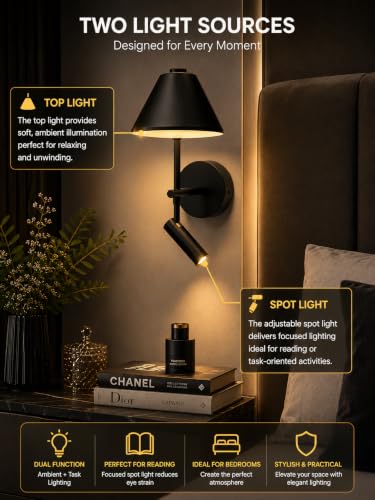 Image of FILLISKA LED Surface /Spot Light, Shockproof Alluminium Body & Antiglare Diffuser,Warmwhite Light (9 Watt Matt Black-456)