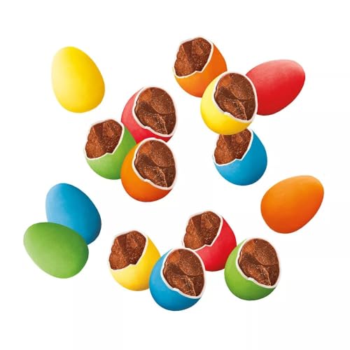 Cadbury Rainbow Mini Eggs Milk Chocolate Candy - Bulk Cadbury Easter Eggs - Egg Hunt & Easter Basket Candy - Easter Chocolate Eggs Cadbury - Rainbow Chocolate Easter Candy Bulk - 1 Pound