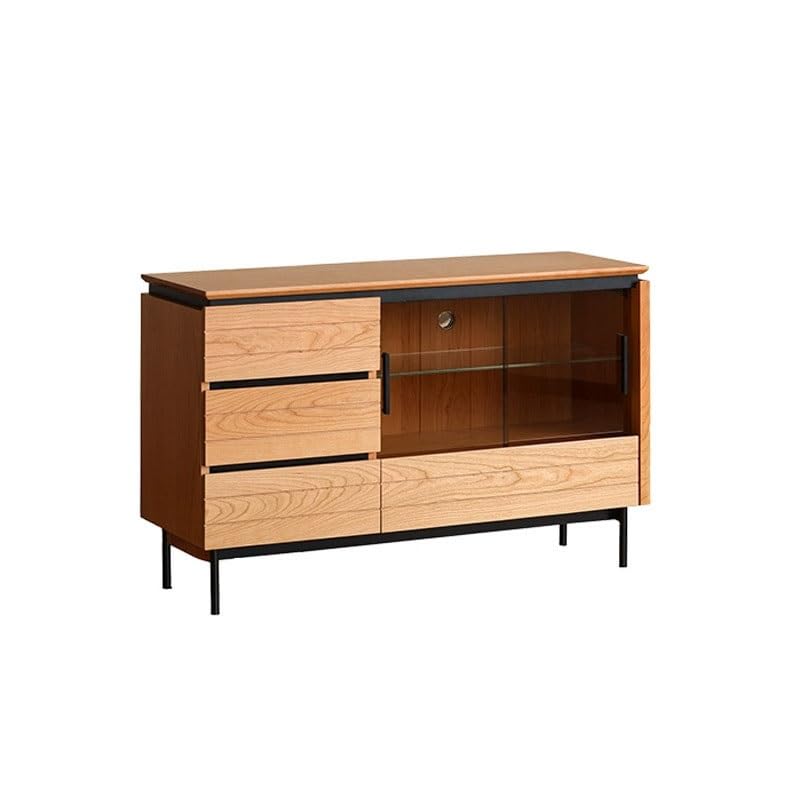 AFGFGHES - Mueble de cocina, mesa auxiliar de comedor de madera maciza, mueble de almacenamiento con cajones para apartamentos, mueble decorativo para zapatos, mueble aparador