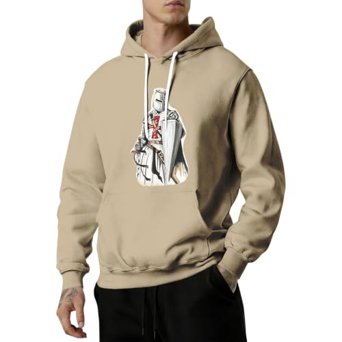 Camisa manga larga hombres estilo sudadera casual pullover de punto transpirable