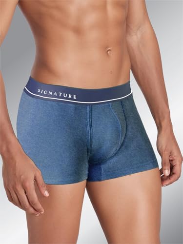 Image of Macroman M-Series MW Signature Collection By Rohit Bal Premium Cotton Polyester Spandex Mens Trunks