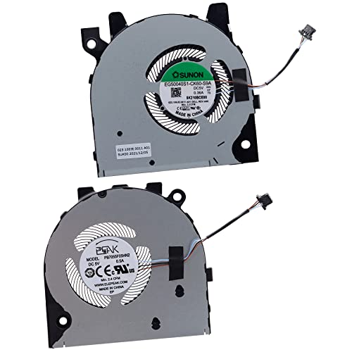 Ventilateur PC Dell Inspiron 7300 7306 Remplacement CPU GPU 99N5C