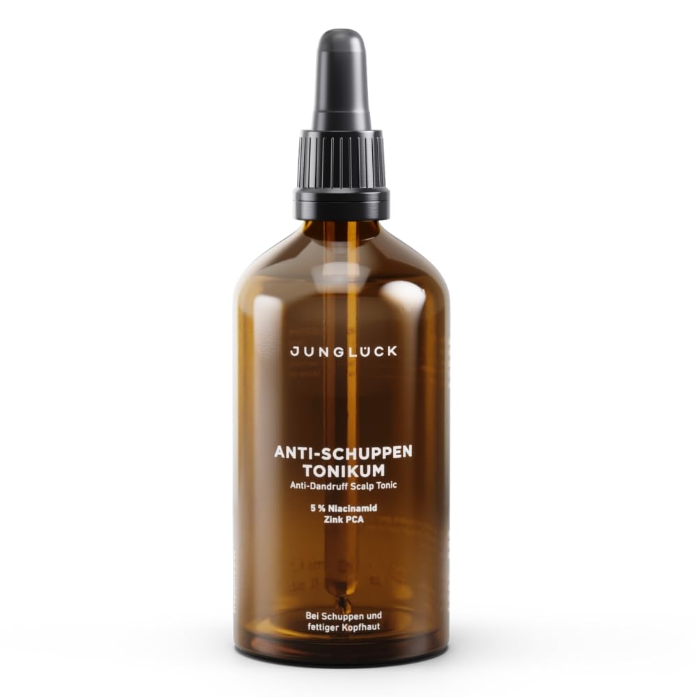 JUNGLÜCK Anti-Schuppen Tonikum 100ml - Vegan | Ohne Alkohol - Duftneutrales Haartonikum