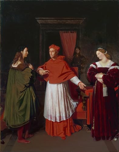 Poster Jean Auguste Ingres Rompre la Monotonie d'un Bureau avec un Tableau 60x90cm
