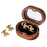 Gemelos Personalizados Para Los Padrinos De Boda, Regalo De Boda Con Grabado A Medida Para El Padrino Y El Padre Del Novio, Gemelos De Acero Inoxidable Con Iniciales