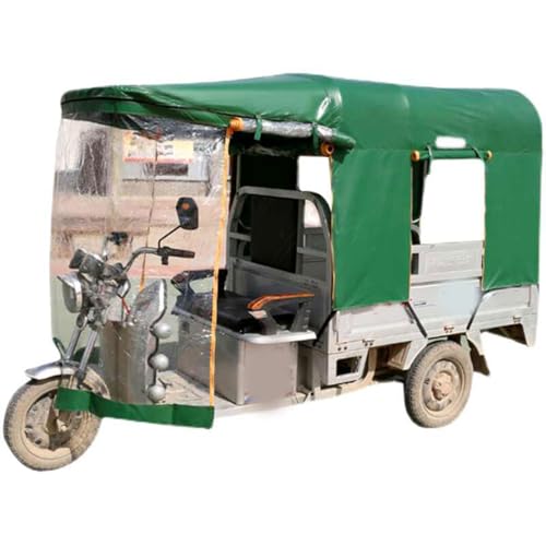 Electric Tricycle Frame Canopy, Awning Cover All-Season Tricycle Clothing, Trike Cover with Awning Cover, Easy Entry and Exit Cover, Trike Cover(150 * 100cm/59 * 39.3in)