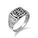 WithLoveSilver 925 Sterling Silver The Day Sundial Sun Dial Ring (6)