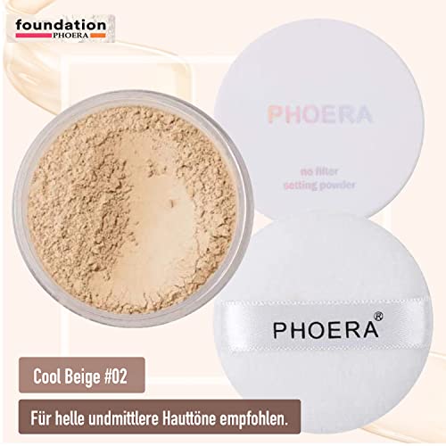 Glamza Full Coverage Makeup Set With Foundation (102 Nude), Concealer Stick (102 Neutral), Setting Powder (Cool Beige), Make Up Pad & Sponge - Complete Face Cosmetics Kit For Women #TOP3