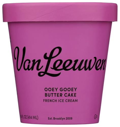 Van Leeuwen Gooey Butter Cake Ice Cream 14 oz (Frozen)