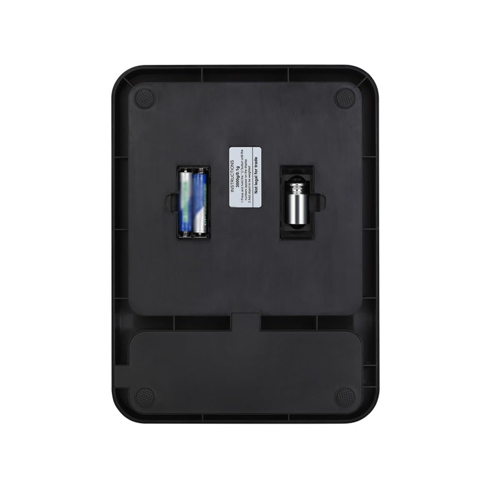 Báscula for Alimentos, báscula Digital de Cocina, Acero Inoxidable, Peso en Gramos, onzas, mililitros y Libras, Ideal for Preparar Comidas, cocinar y Hornear(5kg/0.1g)