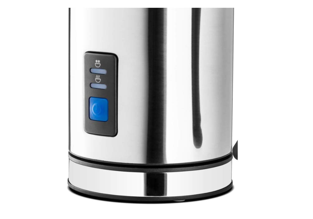 全自動ミルクフォーマー　chef's Star  MF-2 Amazon.co.jp: 牛乳125mlを自動でバブル出します。 250mlの牛乳を温め