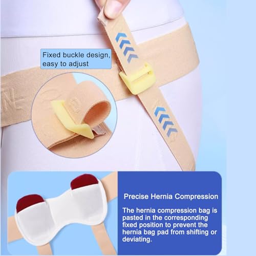 Faja para hernia inguinal con soporte doble S miniatura 6