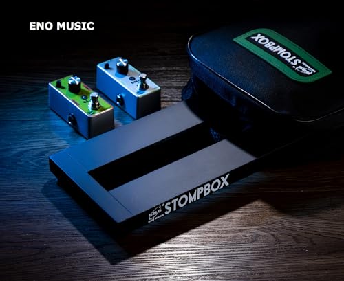 ENO MUSIC 14" Mini Pedal Board Bag Guitar Effects Compact Small Pedalboard Bag - Thumbnail 6