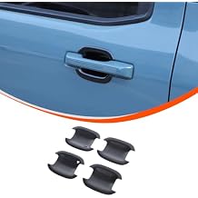 TOYCIDFG Door Handle Bowl Cover Trim for Ford Maverick 2022-2025, Car Exterior Door Decoration Accessories Black