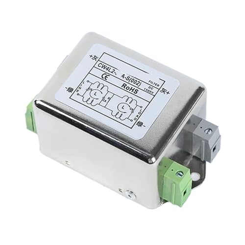 Filtro de potencia de doble sección para eliminar interferencias en bloque terminal 24V CW4L2