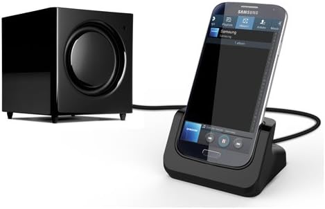 RND Dock for Samsung Galaxy S III (3) with Audio Out and Dock mode (compatible without or with a slim-fit case)