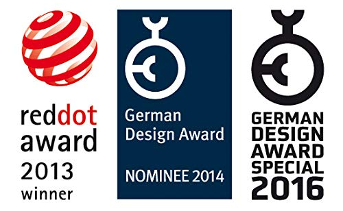 Sigel CO122 Notizbuch A5 liniert schwarz, Hardcover, 194 nummerierte Seiten, nachhaltiges Papier, mit Inhaltsverzeichnis, Stiftschlaufe, Falttasche, Gummibandverschluss, Conceptum