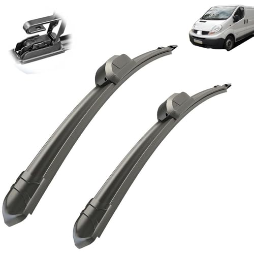 Essuie-glace voiture avant caoutchouc souple Renault Trafic 2001-2014