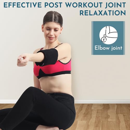 Image of SandPuppy ElbowCool -Reusable Elbow Ice Pack for Tendonitis & Tennis Elbow, Long Lasting Cold Compression Ice Pack Wrap,Pain Relief for Arthritis, Injuries, Swelling, Golfers Arm.