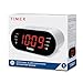 Timex Alarm Clock with AM/FM Radio and 20 Station Presets, Digital Clock Radio with Dual Alarms, Programmable Timer, Snooze, and Adjustable Volume Switch (T231W)