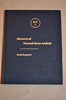 Elements of Thermal Stress Analysis B001XVDKNE Book Cover