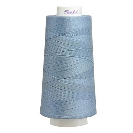 Hilo de overlock Zipperstop azul Lucerna 3000yd miniatura 1