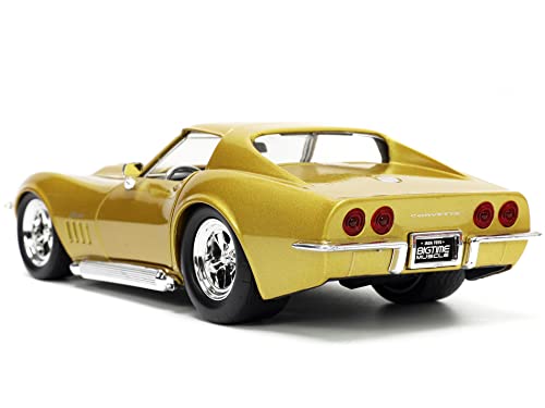 Jada Toys Big Time Muscle 1:24 Chevy Corvette 1969 miniatura 5
