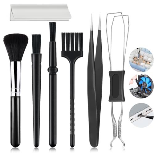 Keyboard Cleaner kit,Computer Cleaning kit,Mechanical Keyboard Cleaning kit,Anti-Static Brush,Small Cleaning