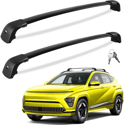 Amazon.com: Tuyoung 220lbs Roof Rack Cross Bars Compatible with 2024 ...